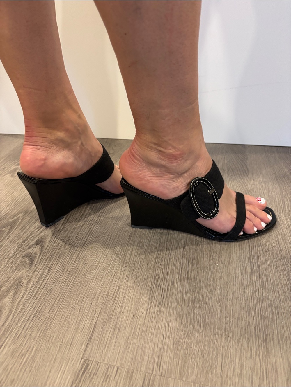 Stuart Weitzman wedge sandals